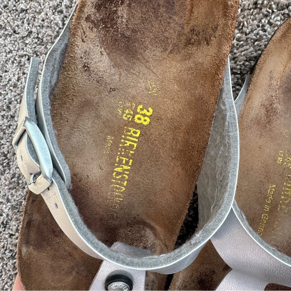 Birkenstock gizeh birko-flor sandal silver - Picture 7 of 8